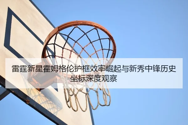 雷霆新星霍姆格伦护框效率崛起与新秀中锋历史坐标深度观察